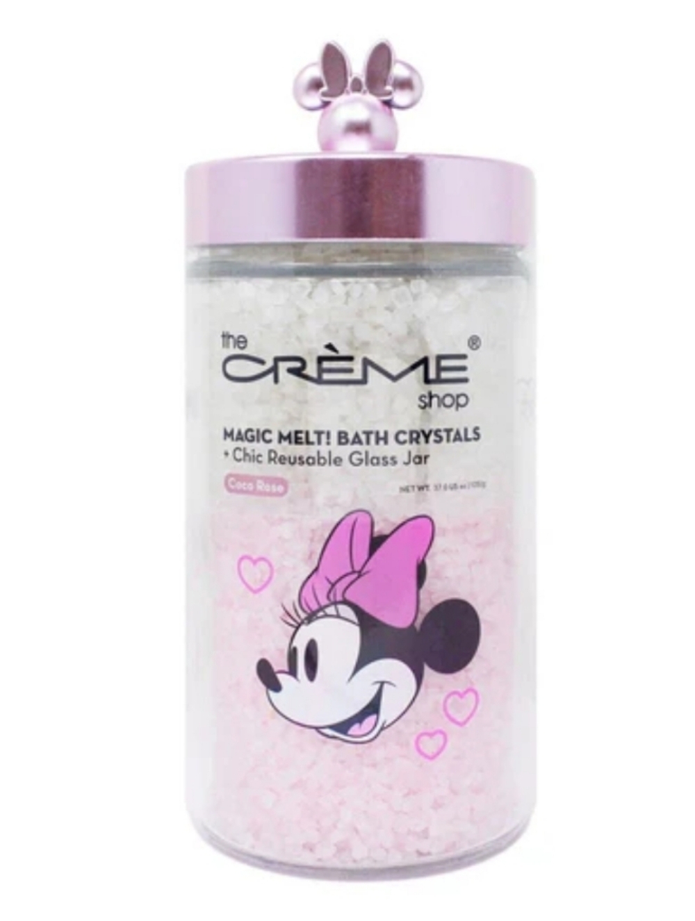 🌹Minnie Theme The Creme Shop  Magic Melt Bath Crystals Coco Rose Scented BNIB
